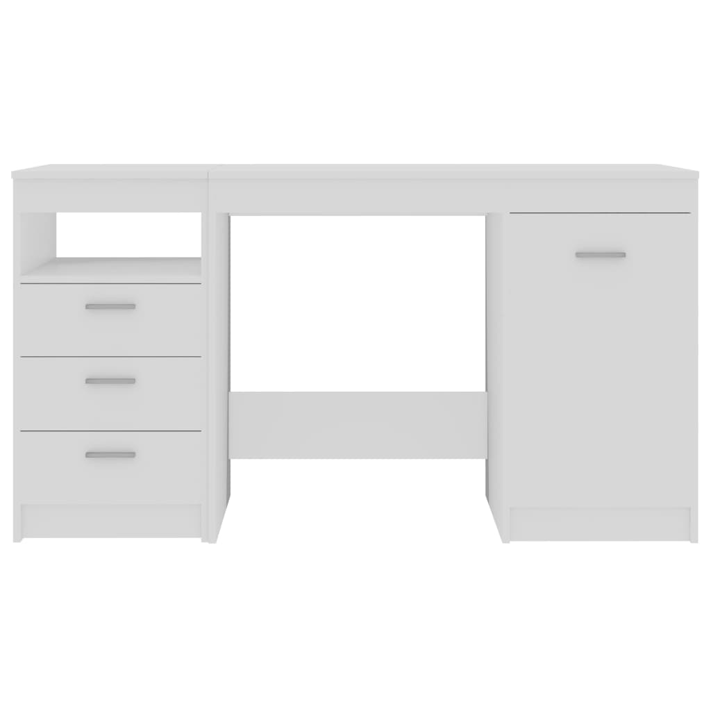 Schreibtisch Weiß 140 x 50 x 76 cm Spanplatte