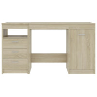 Thumbnail for Schreibtisch Sonoma-Eiche 140x50x76 cm Holzwerkstoff
