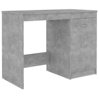 Thumbnail for Schreibtisch Betongrau 140x50x76 cm Holzwerkstoff