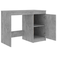 Thumbnail for Schreibtisch Betongrau 140x50x76 cm Holzwerkstoff