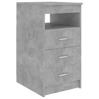 Thumbnail for Schreibtisch Betongrau 140x50x76 cm Holzwerkstoff