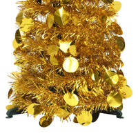 Thumbnail for Künstlicher Pop-Up-Weihnachtsbaum Golden 180 cm PET