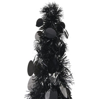 Thumbnail for Künstlicher Pop-Up-Weihnachtsbaum Schwarz 120 cm PET