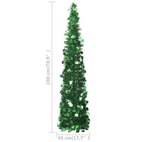 Thumbnail for Künstlicher Pop-Up-Weihnachtsbaum Grün 180 cm PET