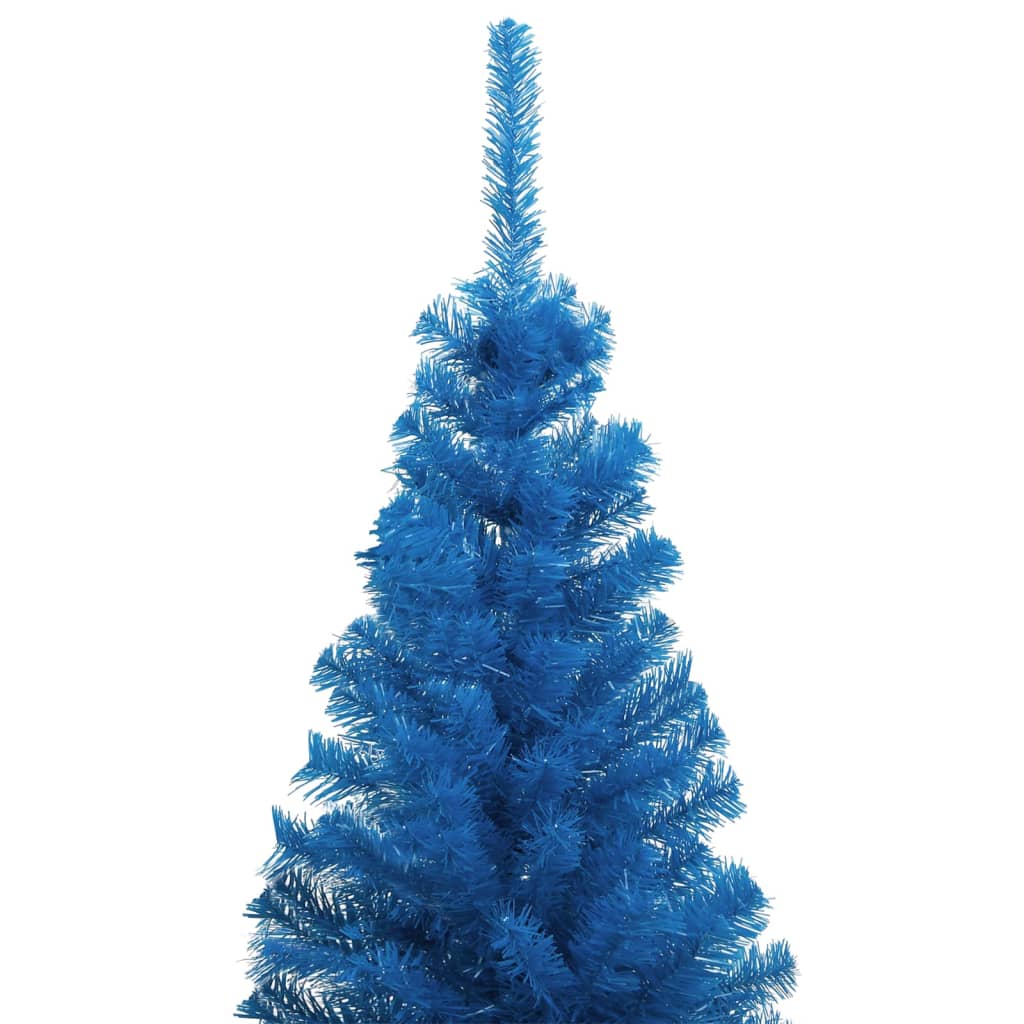 Künstlicher Weihnachtsbaum mit Ständer Blau 210 cm PVC