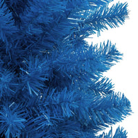 Thumbnail for Künstlicher Weihnachtsbaum mit Ständer Blau 210 cm PVC