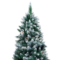 Thumbnail for Künstlicher Weihnachtsbaum mit Zapfen und Schnee 240 cm