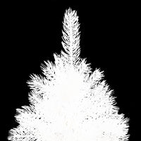 Thumbnail for Künstlicher Weihnachtsbaum Naturgetreue Nadeln Weiß 210 cm