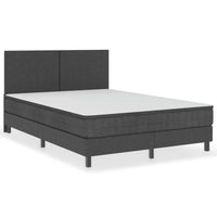 Thumbnail for Boxspringbett Dunkelgrau Stoff 180x200 cm