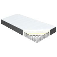 Thumbnail for Boxspringbett Dunkelgrau Stoff 180x200 cm