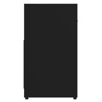 Thumbnail for Badezimmerschrank Schwarz 60x33x61 cm Holzwerkstoff