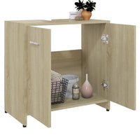 Thumbnail for Badezimmerschrank Sonoma-Eiche 60x33x61 cm Holzwerkstoff