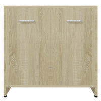 Thumbnail for Badezimmerschrank Sonoma-Eiche 60x33x61 cm Holzwerkstoff