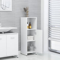 Thumbnail for Badezimmerschrank Weiß 30x30x95 cm Holzwerkstoff