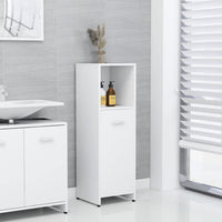 Thumbnail for Badezimmerschrank Weiß 30x30x95 cm Holzwerkstoff