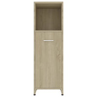 Thumbnail for Badezimmerschrank Sonoma-Eiche 30x30x95 cm Holzwerkstoff