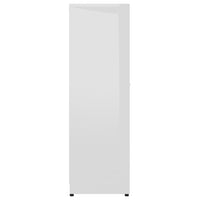 Thumbnail for Badezimmerschrank Hochglanz-Weiß 30x30x95 cm Holzwerkstoff
