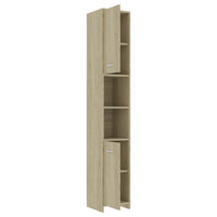 Thumbnail for Badezimmerschrank Sonoma-Eiche 30x30x183,5 cm Holzwerkstoff