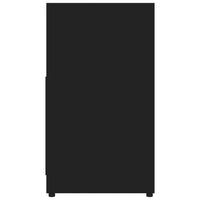 Thumbnail for Badezimmerschrank Schwarz 60x33x61 cm Holzwerkstoff