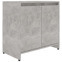 Thumbnail for Badezimmerschrank Betongrau 60x33x61 cm Holzwerkstoff