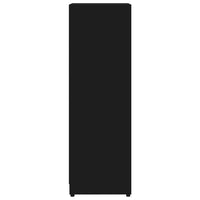 Thumbnail for Badezimmerschrank Schwarz 30x30x95 cm Holzwerkstoff