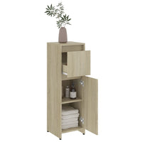 Thumbnail for Badezimmerschrank Sonoma-Eiche 30x30x95 cm Holzwerkstoff