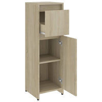 Thumbnail for Badezimmerschrank Sonoma-Eiche 30x30x95 cm Holzwerkstoff