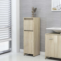 Thumbnail for Badezimmerschrank Sonoma-Eiche 30x30x95 cm Holzwerkstoff