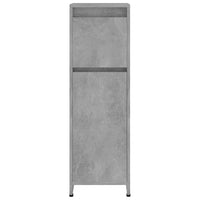 Thumbnail for Badezimmerschrank Betongrau 30x30x95 cm Holzwerkstoff