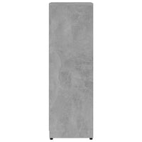 Thumbnail for Badezimmerschrank Betongrau 30x30x95 cm Holzwerkstoff