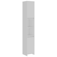 Thumbnail for Badezimmerschrank Weiß 30x30x183,5 cm Holzwerkstoff