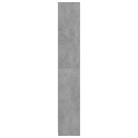 Thumbnail for Badezimmerschrank Betongrau 30x30x183,5 cm Holzwerkstoff