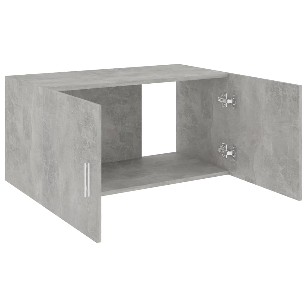 Wandschrank Betongrau 80 x 39 x 40 cm Spanplatte