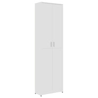 Thumbnail for Garderobenschrank Weiß 55x25x189 cm Holzwerkstoff