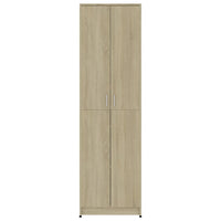 Thumbnail for Garderobenschrank Sonoma-Eiche 55x25x189 cm Holzwerkstoff