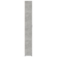 Thumbnail for Garderobenschrank Betongrau 55x25x189 cm Spanplatte