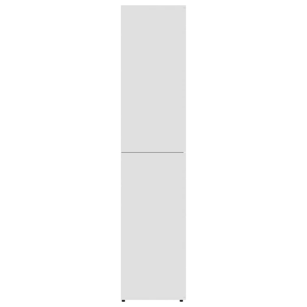 Schuhschrank Weiß 80×39×178 cm Holzwerkstoff