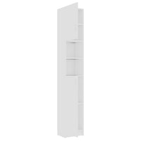 Thumbnail for Badezimmerschrank Weiß 32×25,5×190 cm Holzwerkstoff