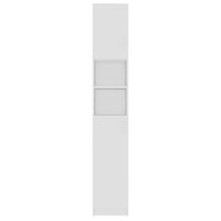 Thumbnail for Badezimmerschrank Weiß 32×25,5×190 cm Holzwerkstoff