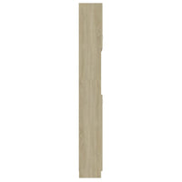 Thumbnail for Badezimmerschrank Sonoma-Eiche 32×25,5×190 cm Spanplatte