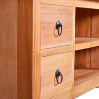 Thumbnail for TV-Schrank 100x40x45 cm Massivholz Mahagoni