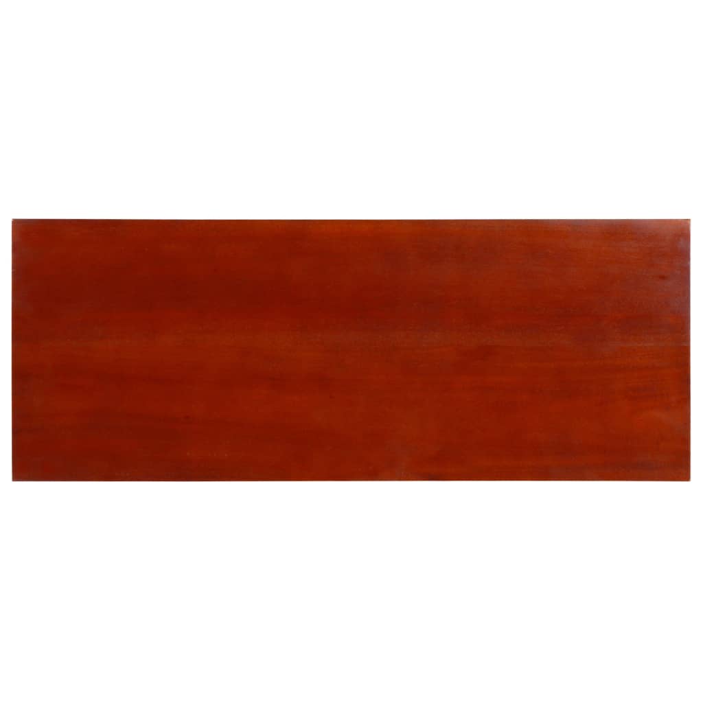 Konsolentisch Klassisches Braun 90x30x75 cm Massivholz Mahagoni