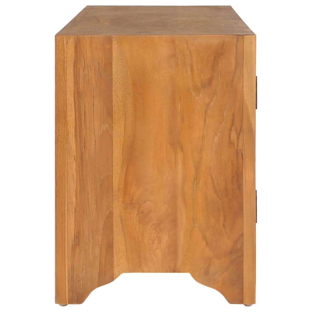 TV-Schrank 120x30x40 cm Teak Massivholz