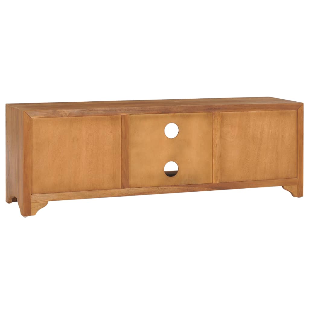 TV-Schrank 120x30x40 cm Teak Massivholz