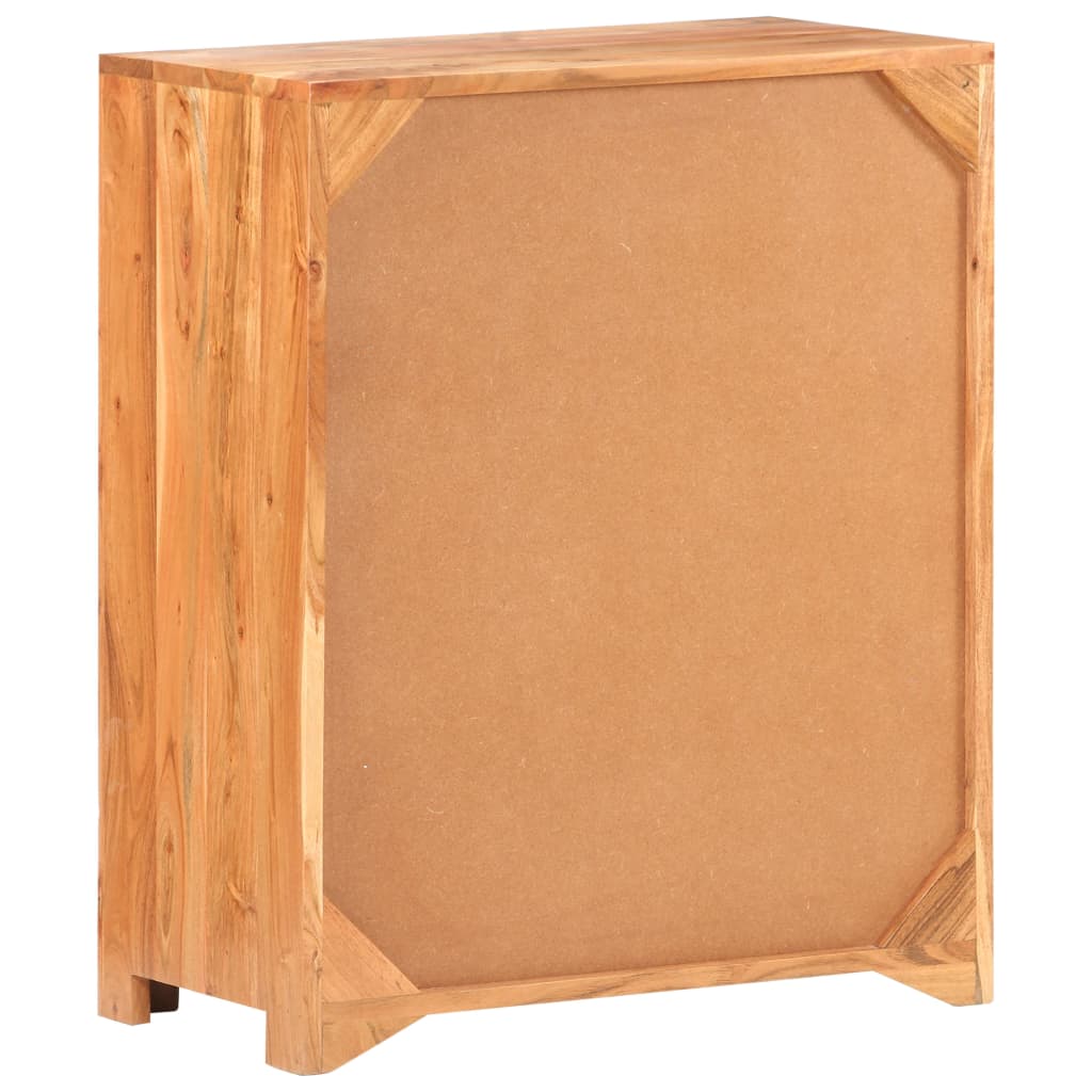 Sideboard 59x33x75 cm Akazie Massivholz