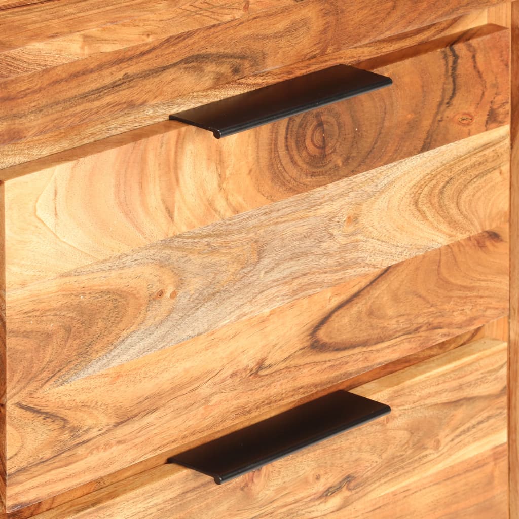 Sideboard 59x33x75 cm Akazie Massivholz