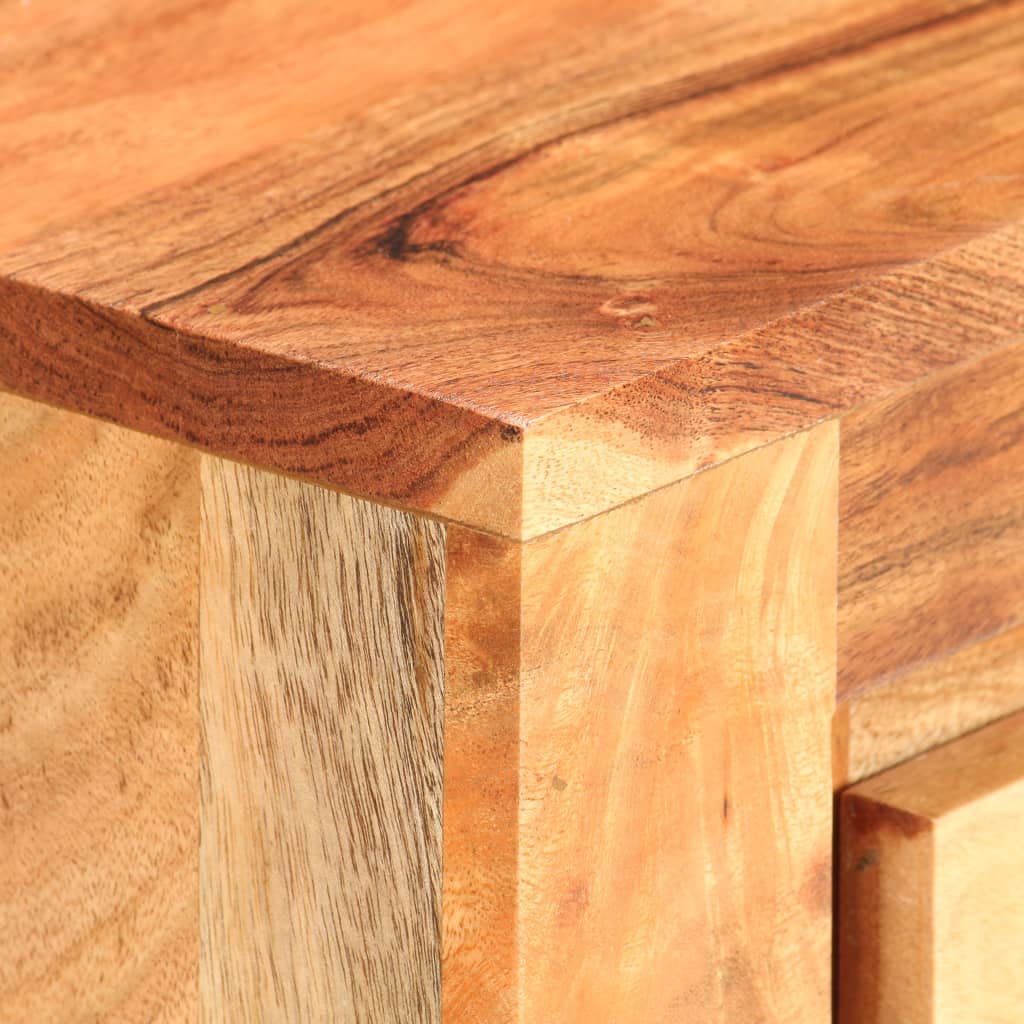 Sideboard 59x33x75 cm Akazie Massivholz