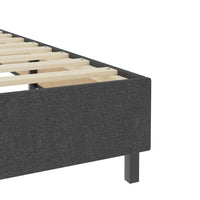 Thumbnail for Boxspringbett Dunkelgrau Stoff 200x200 cm