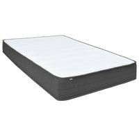 Thumbnail for Boxspringbett Dunkelgrau Stoff 140x200 cm