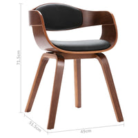 Thumbnail for Esszimmerstühle 6 Stk. Bugholz und Kunstleder